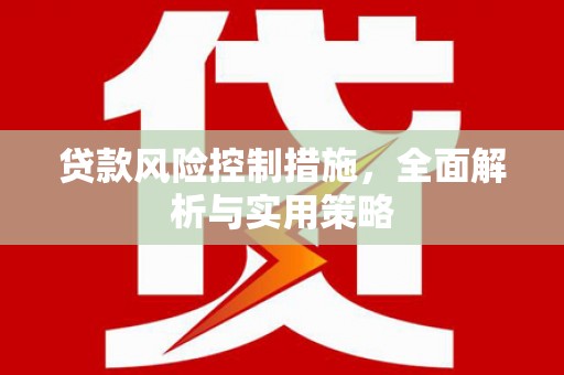 三星贷款风险控制措施，全面解析与实用策略