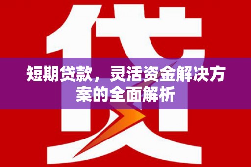 三星短期贷款，灵活资金解决方案的全面解析