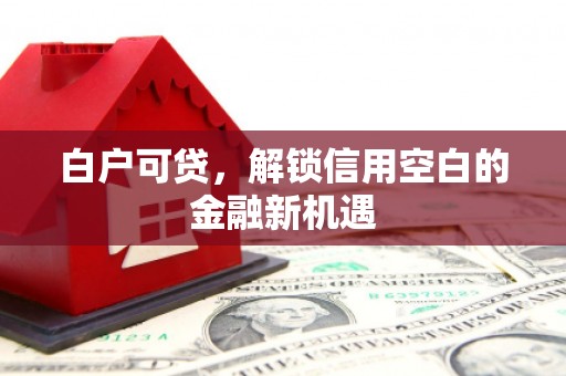 三星白户可贷，解锁信用空白的金融新机遇