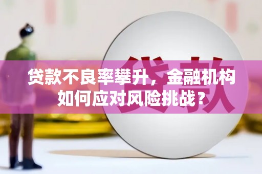 三星贷款不良率攀升，金融机构如何应对风险挑战？