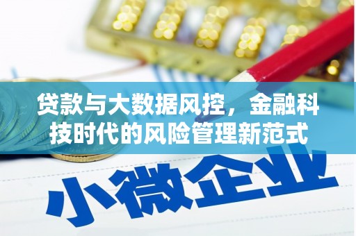 三星贷款与大数据风控，金融科技时代的风险管理新范式