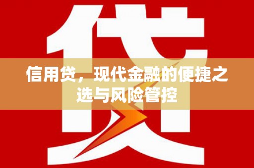 三星信用贷，现代金融的便捷之选与风险管控