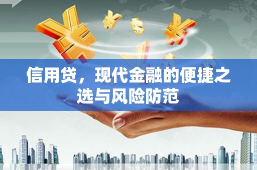 三星信用贷，现代金融的便捷之选与风险防范